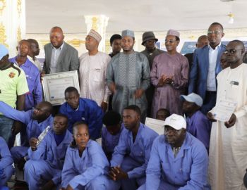 Cérémonie de remise des attestations et kits aux lauréats de la 2ème cohorte du Projet Bab Al Amal